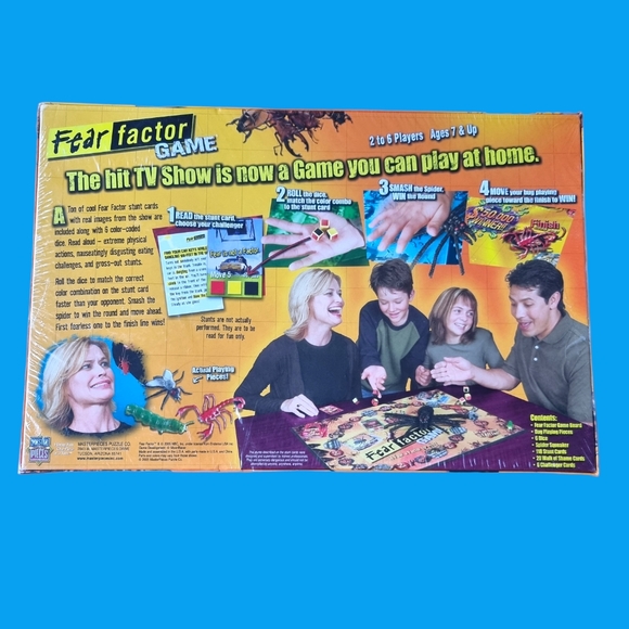 Fear Factor Board Game 2005 NBC TV Show Family Fun - Picture 2 of 6